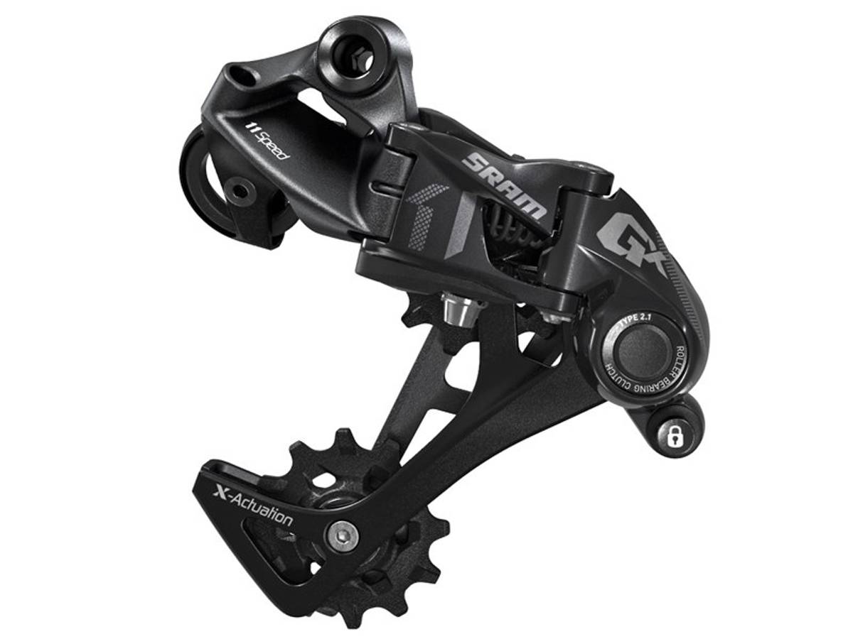 SRAM GX 2.1 Black/Grey Long Cage 1 x 11-delt Bakgir
