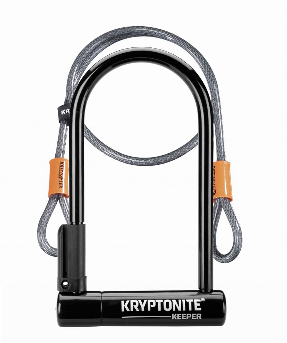 Kryptonite New-U Keeper Standard, Bøylelås og Wire