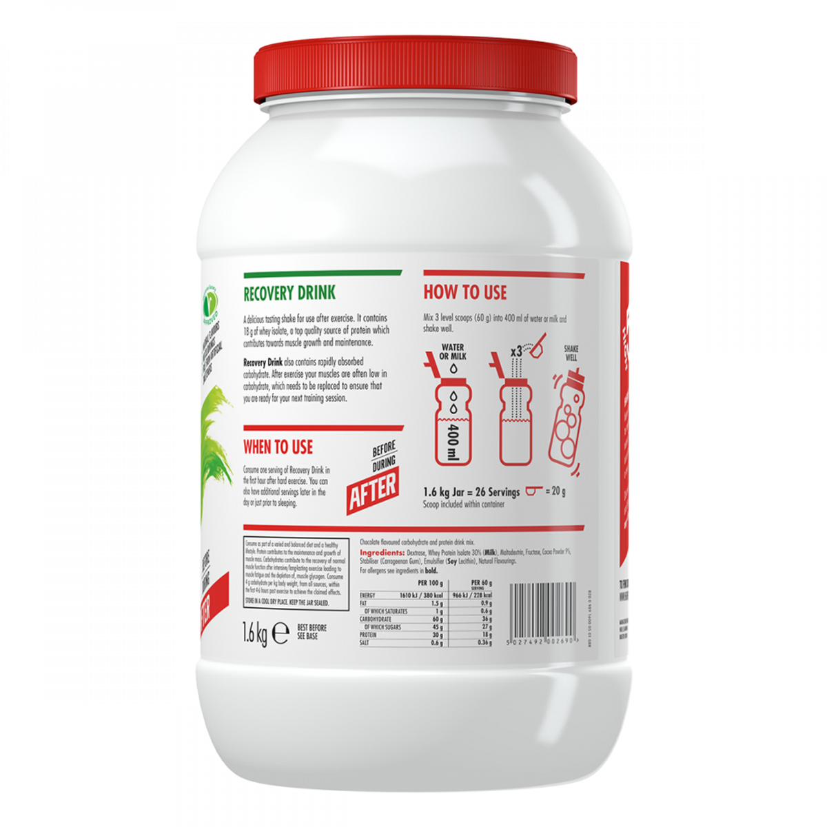 High5 Recovery Drink Sjokolade