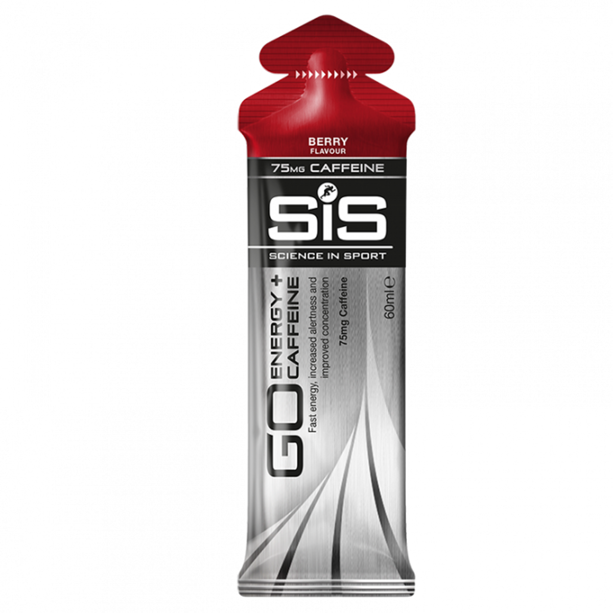 SIS GO Isotonic Bær m/Koffein Gel 30 stk