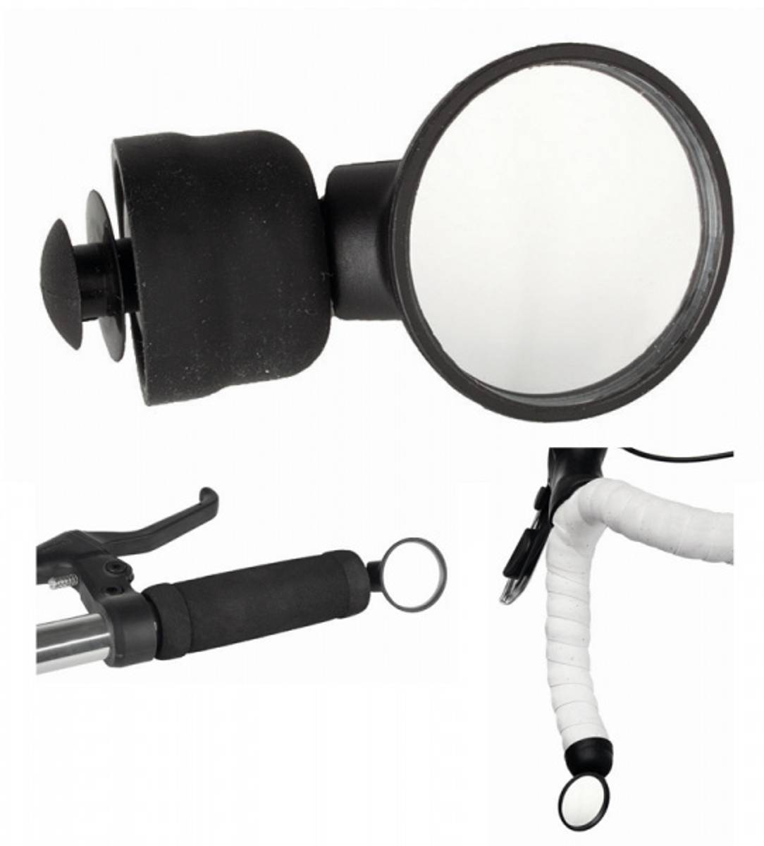 M-Wave 3D Mirror, 35mm diameter Sykkelspeil