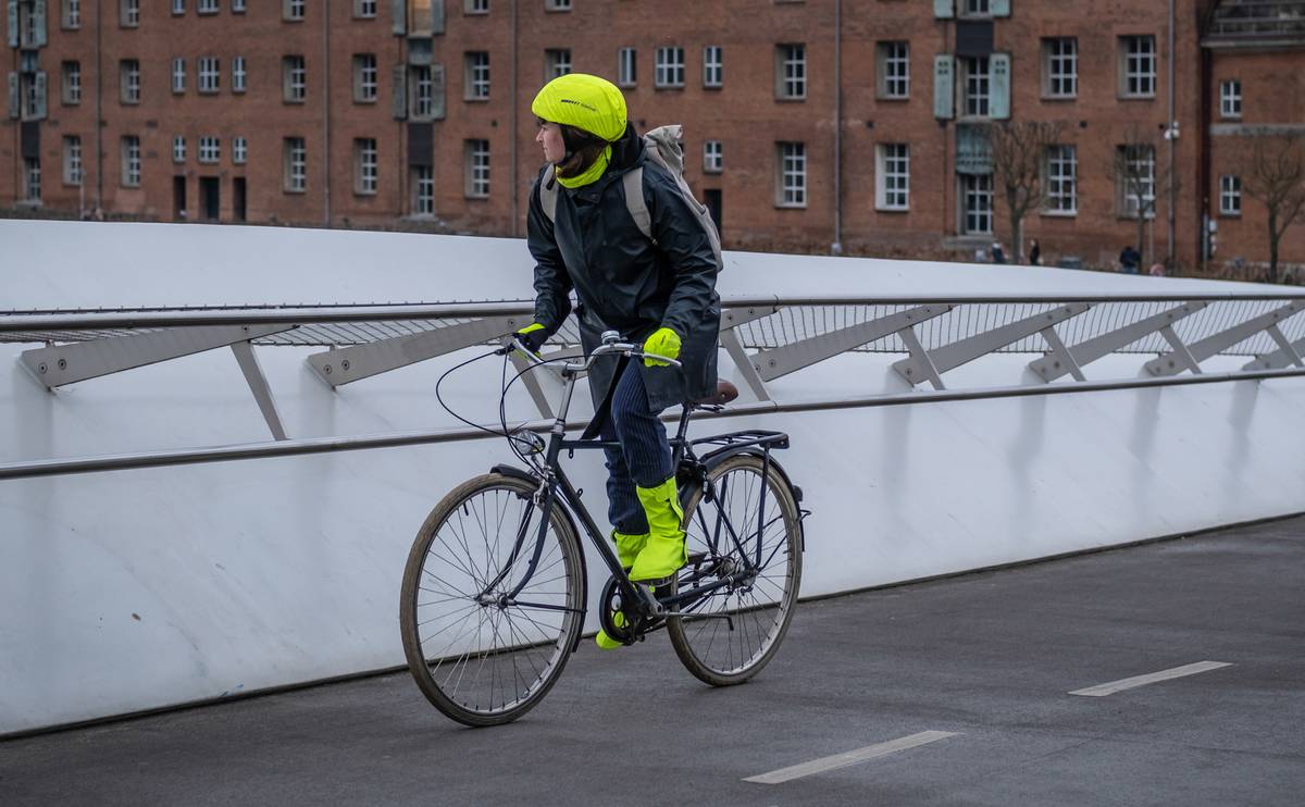 GripGrab HelmetCover Hi-Vis, Onesize