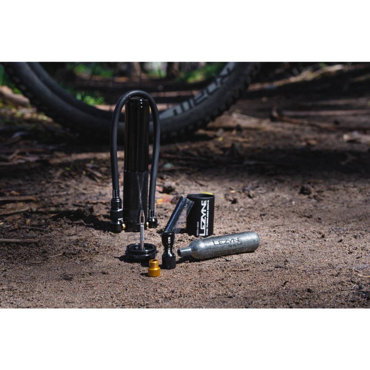 Lezyne CNC Tubeless Drive Håndpumpe