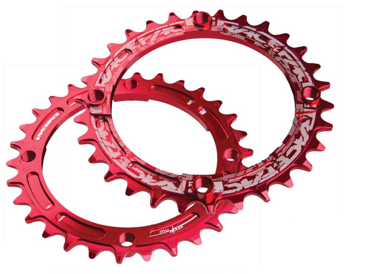 Race Face Narrow Wide 104mm bcd Rød drev