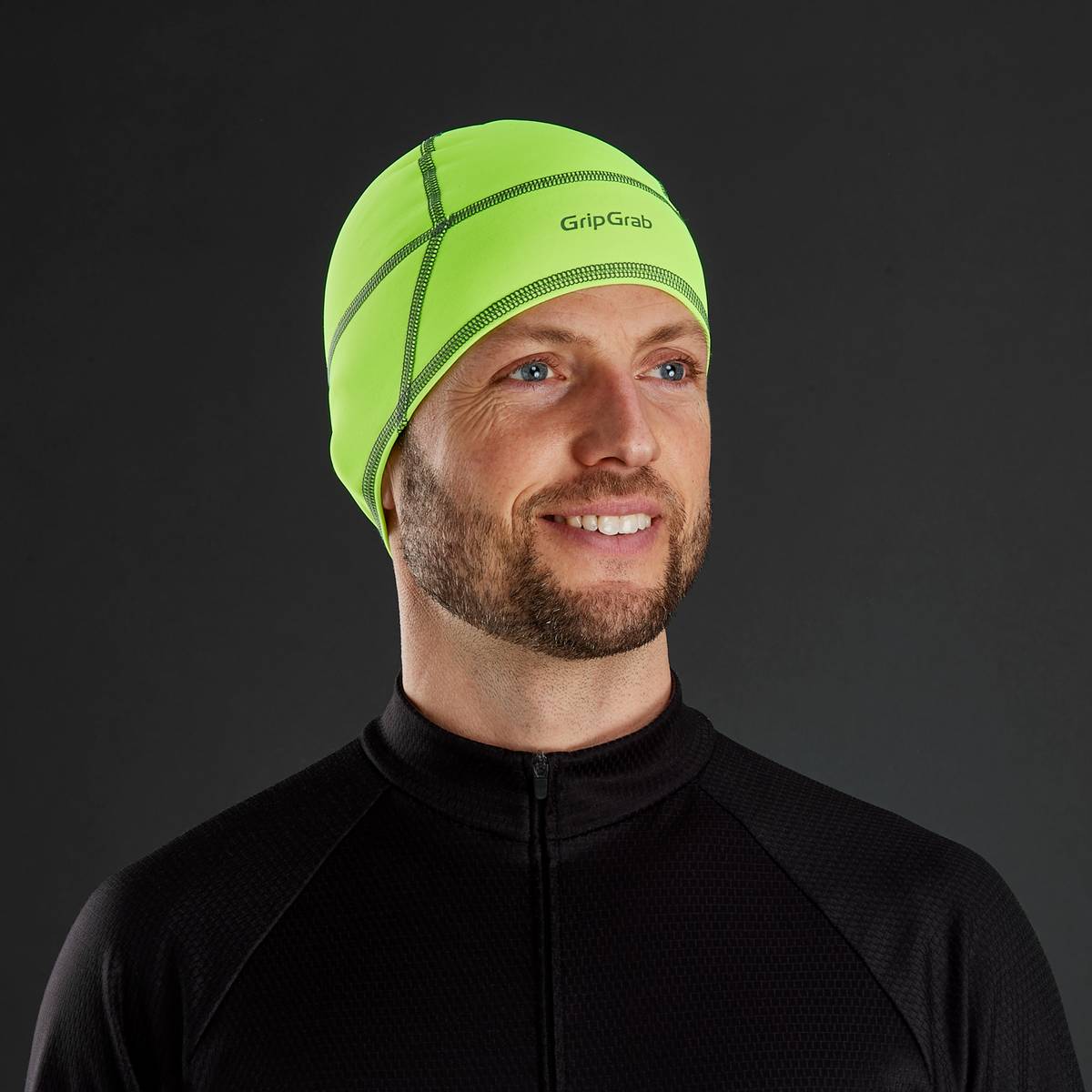 GripGrab Skull Cap, Hi-Vis Lue