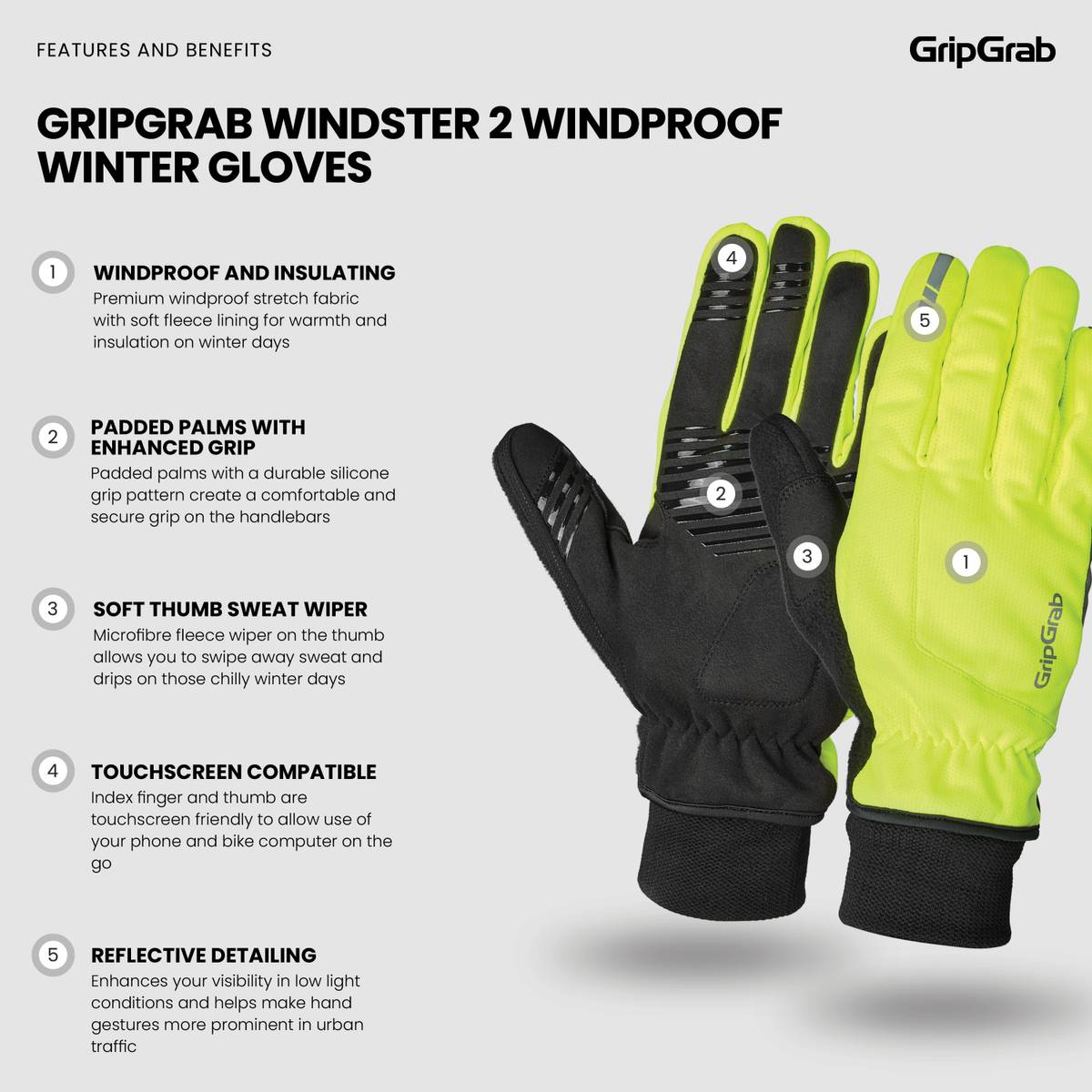 GripGrab Windster 2 Hansker