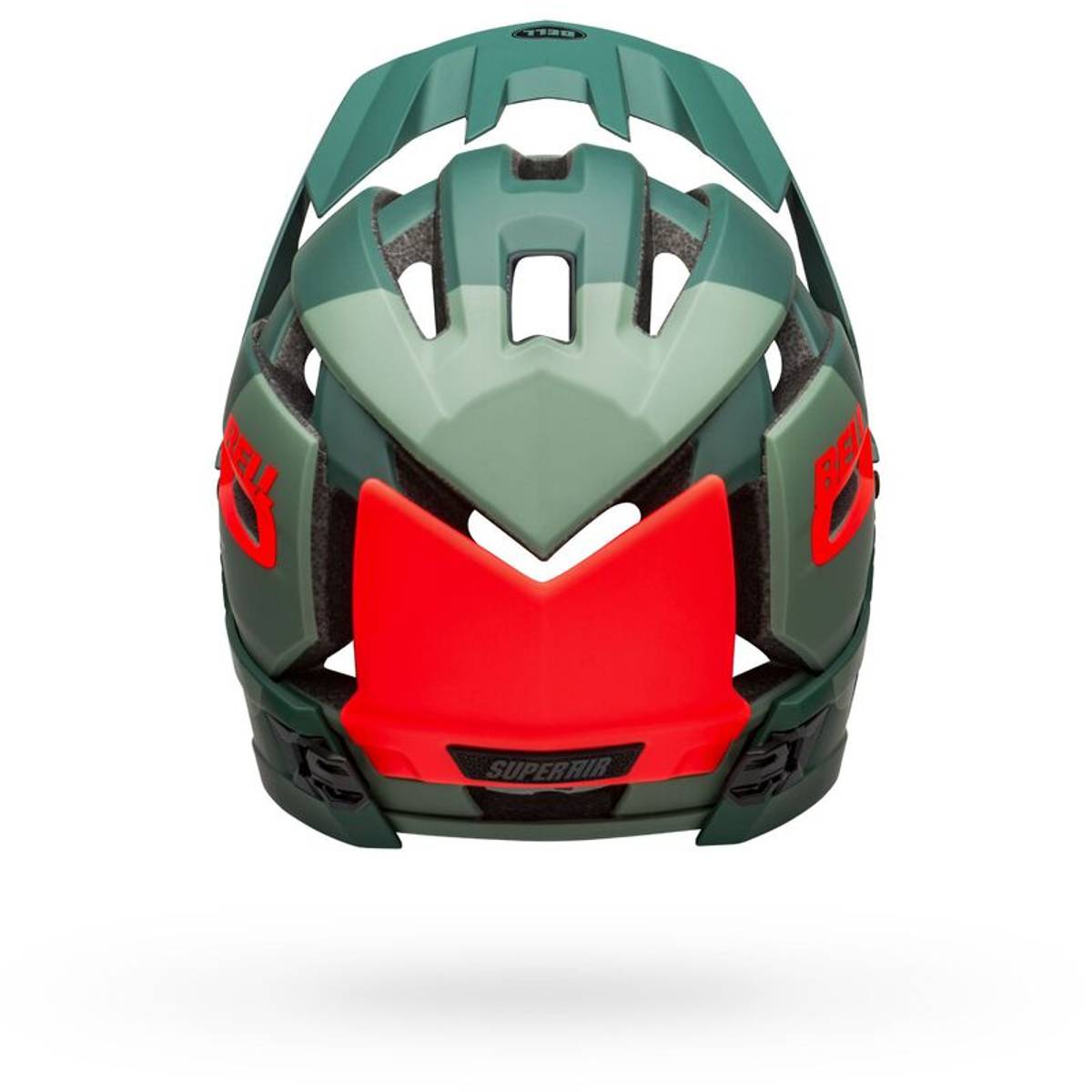 Bell Super Air R Spherical MIPS Matte/Gloss Green/Infrared Hjelm