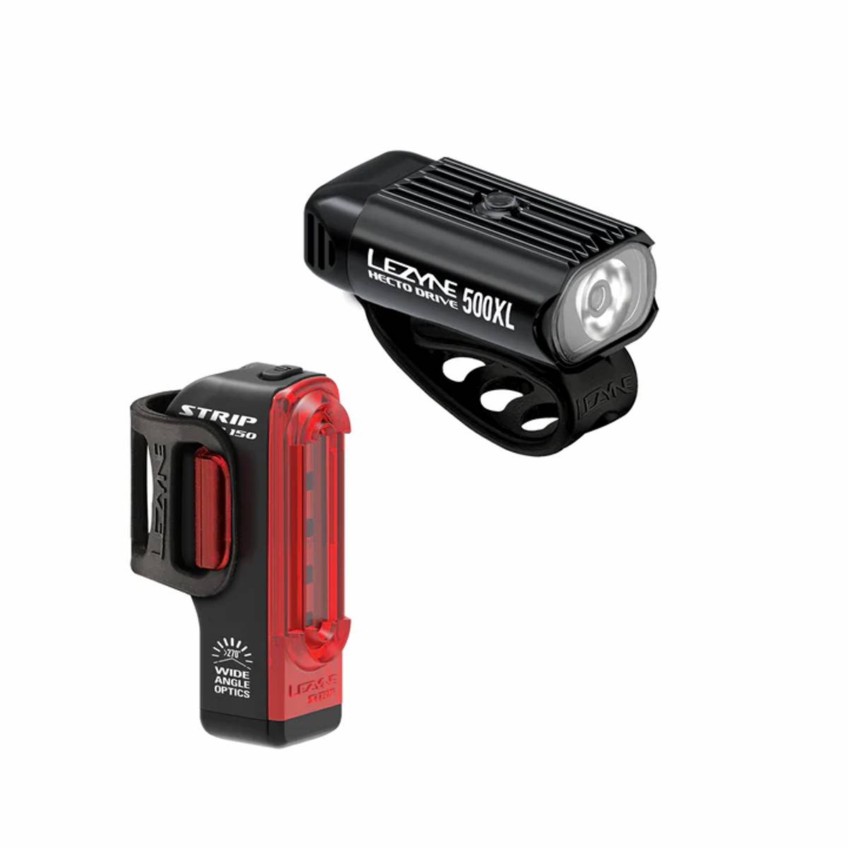 Lezyne Hecto Drive 500XL + Strip Lyssett