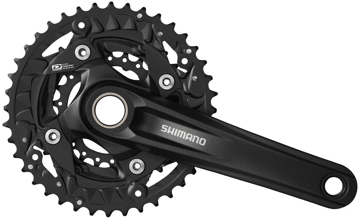 Shimano FC-MT500 3 x 10 Delt Kranksett